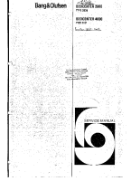 Bang & Olufsen - Beomaster_1500-Service-Manual